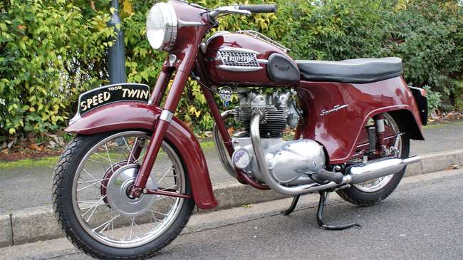 1959 Triumph Speed Twin 5TA 500cc-Auction Lot
