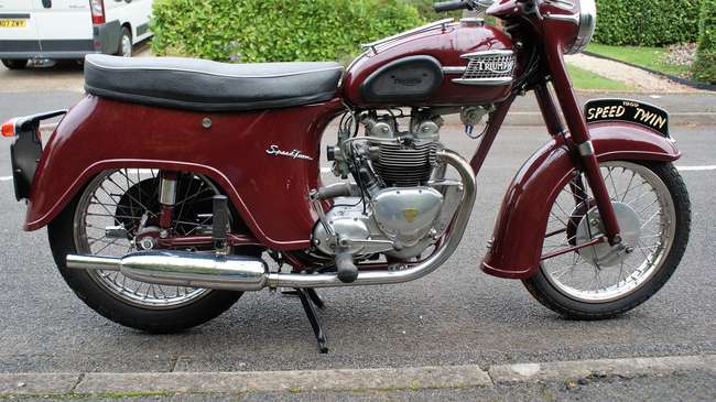 1959 Triumph Speed Twin 5TA 500cc-Auction Lot