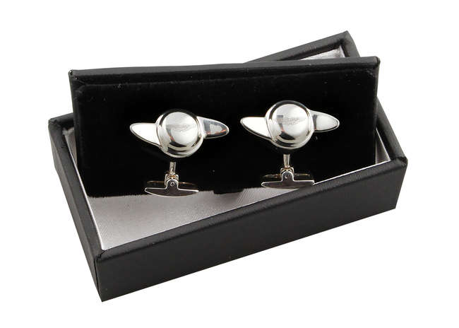 Aston Martin Silver Cufflinks -Sold