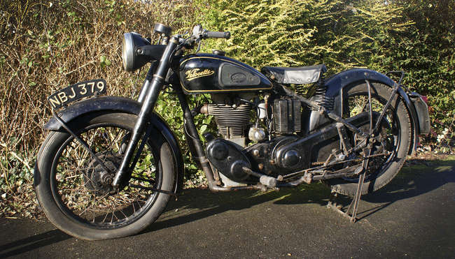 Iconic Auctioneers | 1952 Velocette MAC Rigid frame.-Sold