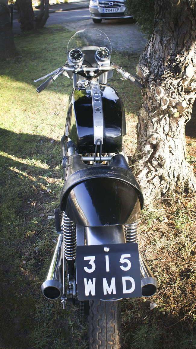 Triton 650 Pre-Unit Café Racer-Auction Lot
