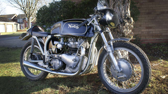 Triton 650 Pre-Unit Café Racer-Auction Lot