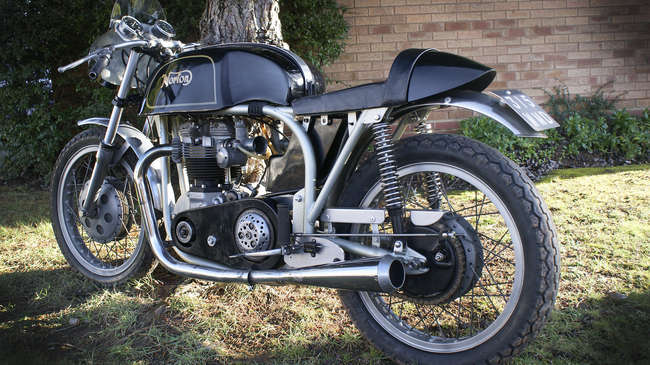 Triton 650 Pre-Unit Café Racer-Auction Lot
