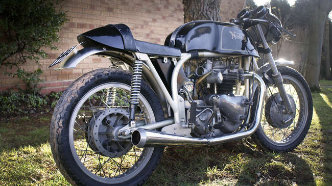 Triton 650 Pre-Unit Café Racer-Auction Lot