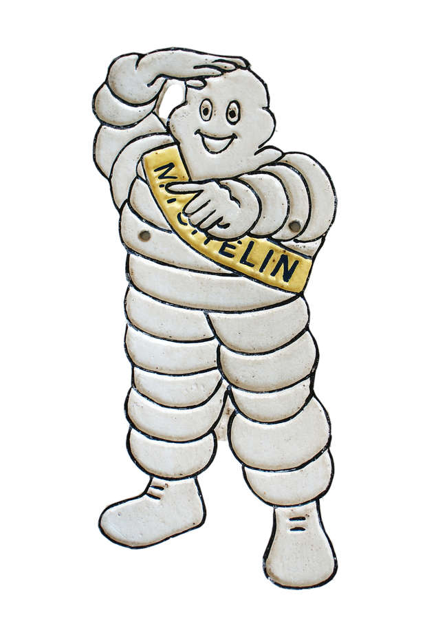 Michelin Man cast iron Figure-Sold