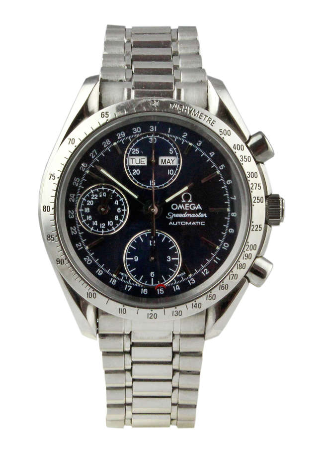 c.2002 Omega Speedmaster Triple Calendar Automatic-Auction Lot