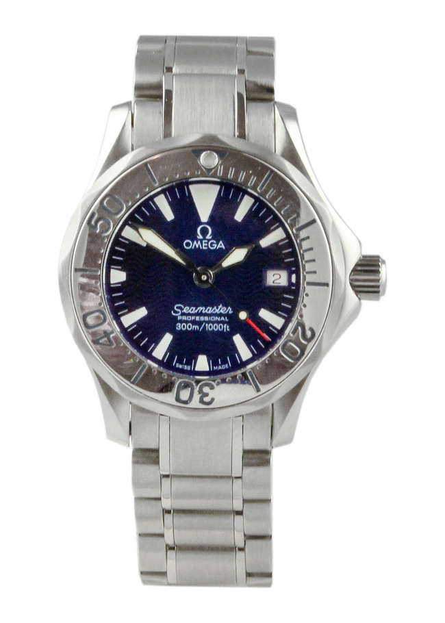 2002 Omega Seamaster Quartz Ladies-Sold