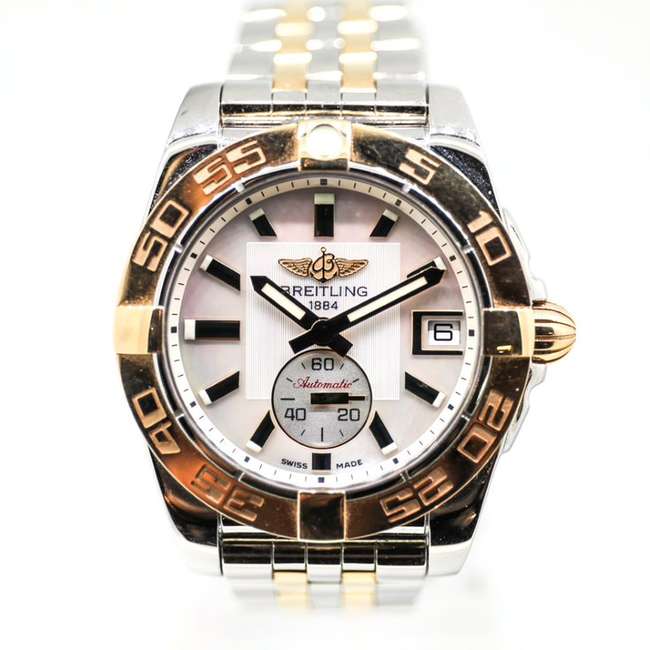 C.2004 Breitling Galactic 36 C37330 Automatic Bi-Metal.-Auction Lot