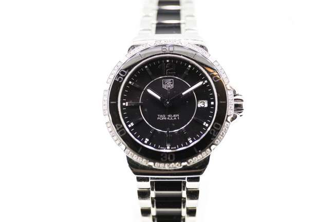 2012 Tag Heuer F1 Diamond set Ceramic -Auction Lot