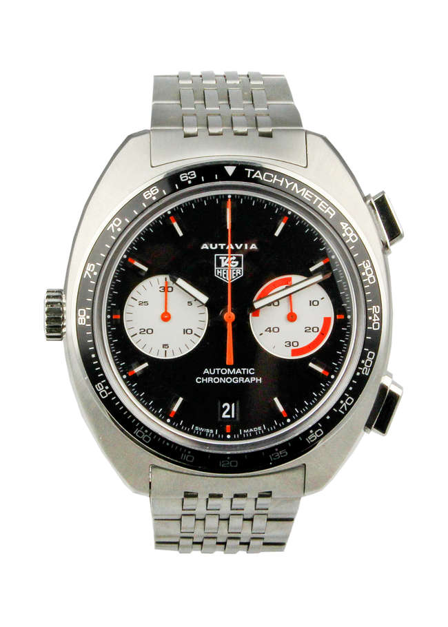 Tag Heuer Autavia Re-Issue. Complete with Box and Paperwork-Auction Lot