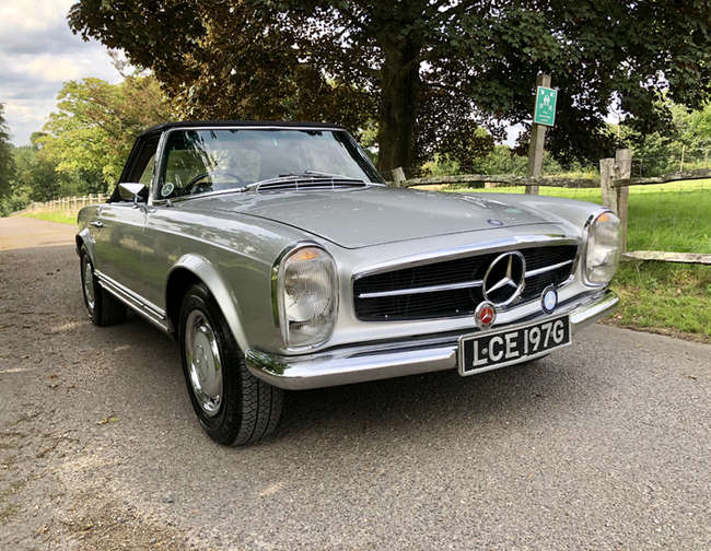 1969 Mercedes-Benz 280SL Pagoda-Sold