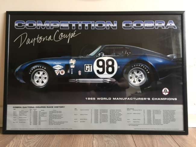 Competition Cobra Daytona Coupé.-Sold