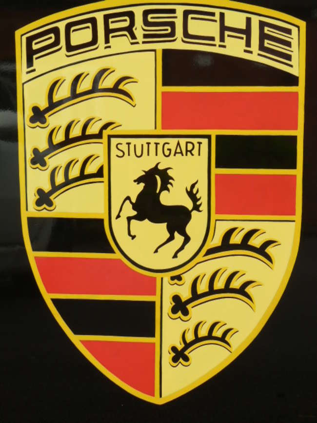 Porsche sign-Sold