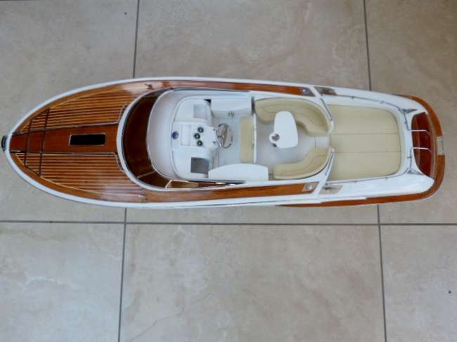 Riva 'Rivarama' scale model boat.-Sold