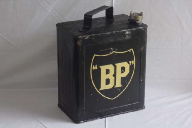 Vintage BP fuel can-Sold