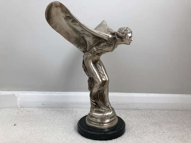 Rolls-Royce Spirit of Ecstacy Statue.-Sold