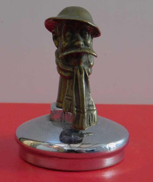 ''Old Bill'' car mascot.-Auction Lot