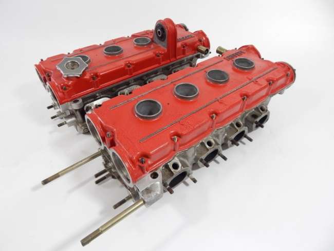 Ferrari 308 QV V8 Cylinder Heads Cam Cover Pair-Auction Lot