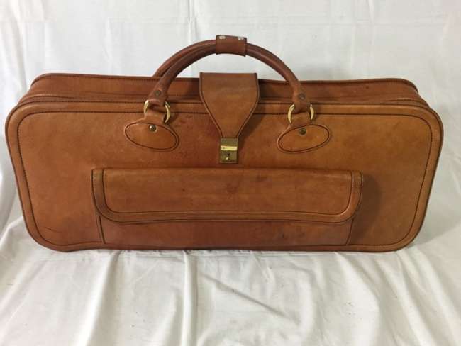  Ferrari Testarossa Complete 6 Piece Schedoni Leather Luggag-Auction Lot