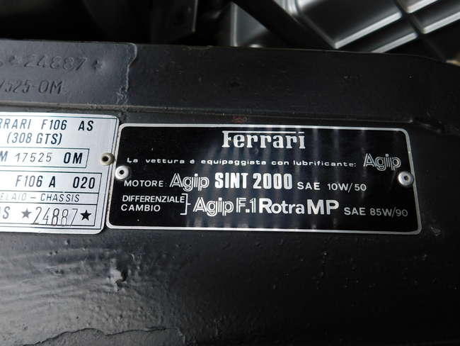 1978 Ferrari 308 GTS-Sold