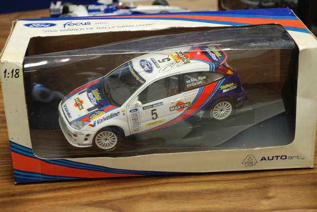 Colin Mc Rae signed Ford Focus WRC model-Sold