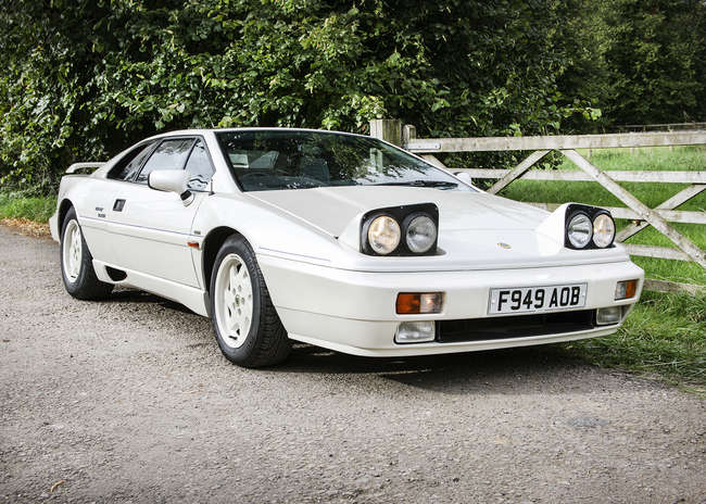 1989 Lotus Esprit Turbo 40th Anniversary -Auction Lot