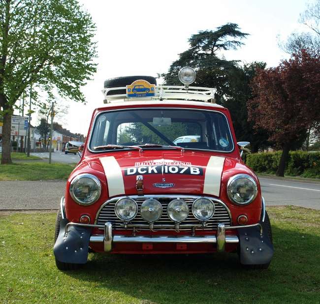1969 Austin Mini 1000 Mk2 to Cooper S Monte Carlo Rally Spec-Sold