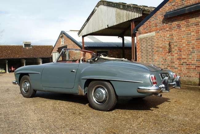 1961 Mercedes-Benz 190SL-Auction Lot