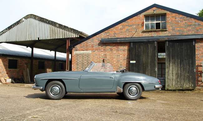 1961 Mercedes-Benz 190SL-Auction Lot