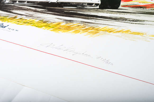 Marlboro 20 years in motorsport limited print-Sold