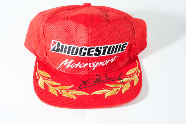 Nico Rosberg signed baseball cap-Auction Lot