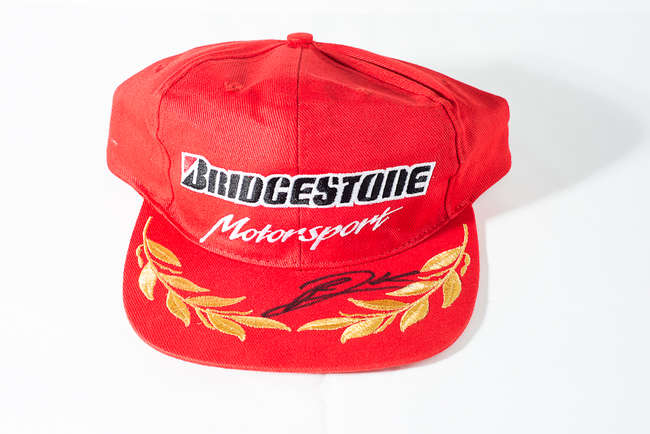 Robert Kubica signed baseball cap-Auction Lot