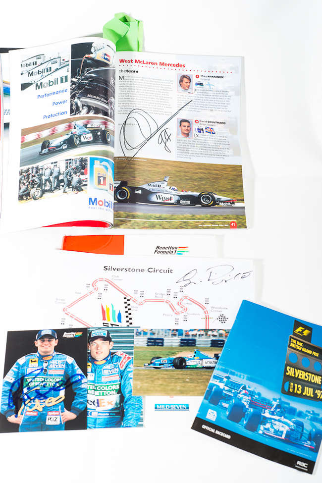 Multi signed programme and press pack-Sold
