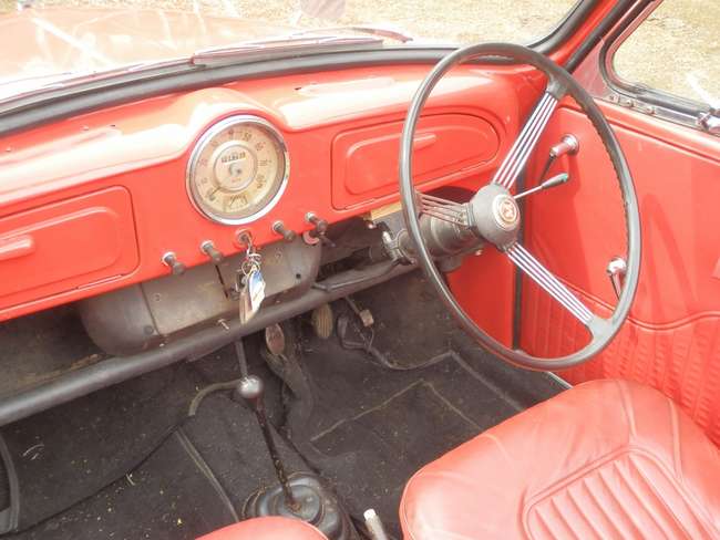 1962 Morris Minor 1000 Convertible-Sold