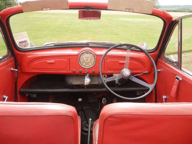 1962 Morris Minor 1000 Convertible-Sold
