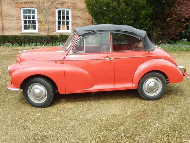 1962 Morris Minor 1000 Convertible-Sold
