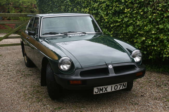 MGB GT Jubilee with overdrive and original owners badge and -Sold