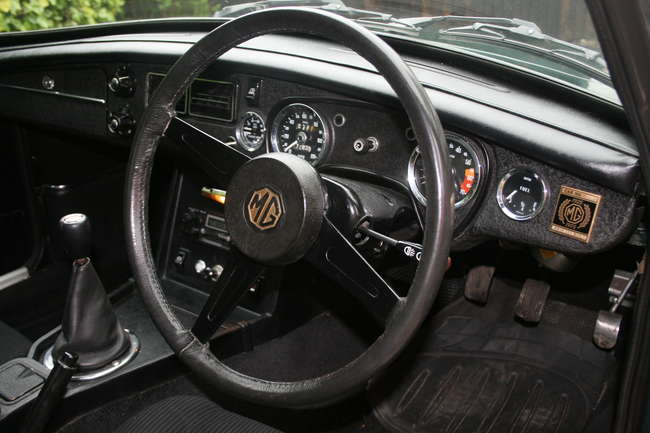MGB GT Jubilee with overdrive and original owners badge and -Sold