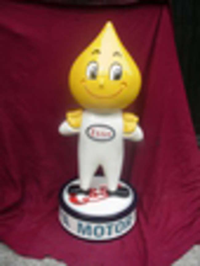 A hand painted Fibreglass 