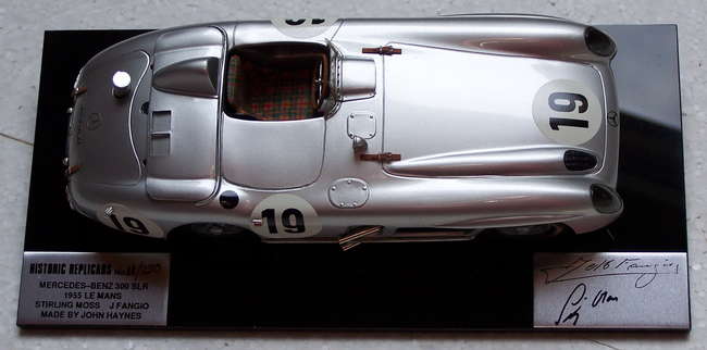 1955 Mercedes Benz 300 SLR Le Mans car-Sold