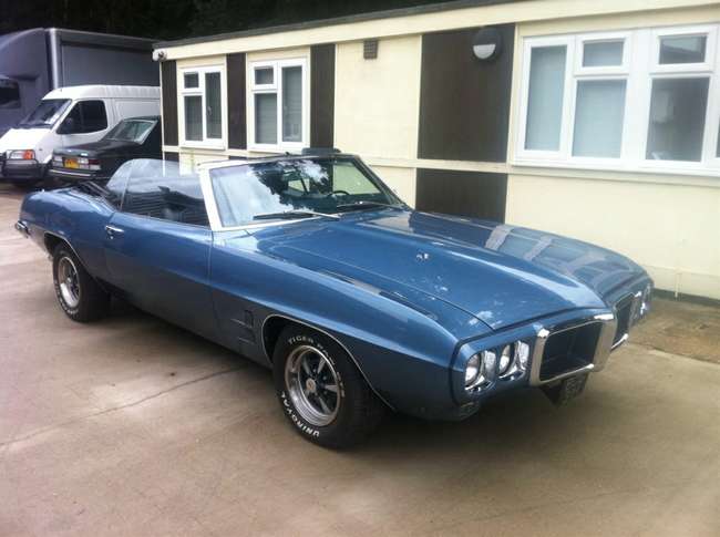 1969 Pontiac Firebird Convertible-Auction Lot