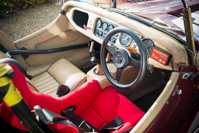 1987 Morgan Plus 8 Class B Race Car-Auction Lot