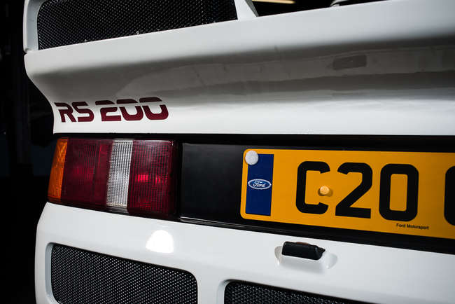 1986 Ford RS200 - Extremely Low 1066 Miles-Sold