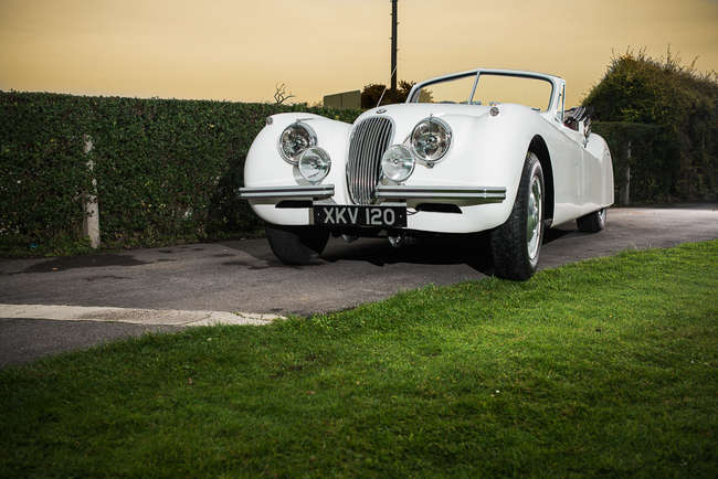 1954 Jaguar XK120 Drophead Coupe-Auction Lot
