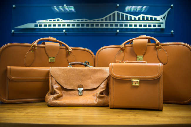 Complete set of official luggage for a Ferrari 456-Sold