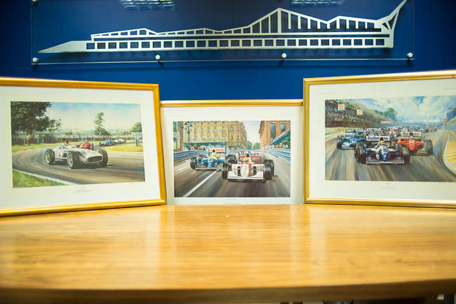 Three framed Alan Fearnley Prints-Sold