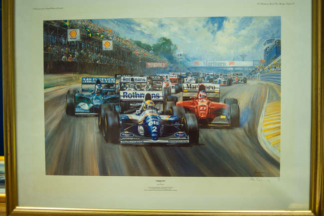 Three framed Alan Fearnley Prints-Sold