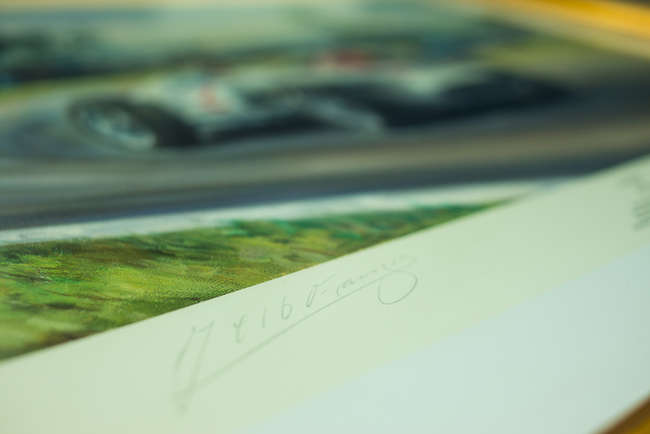 Three framed Alan Fearnley Prints-Sold