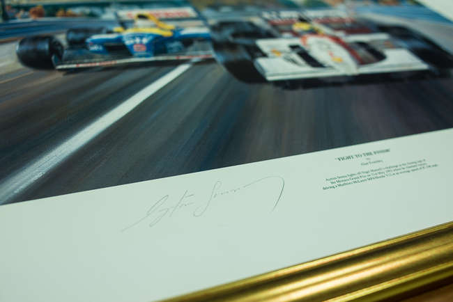 Three framed Alan Fearnley Prints-Sold