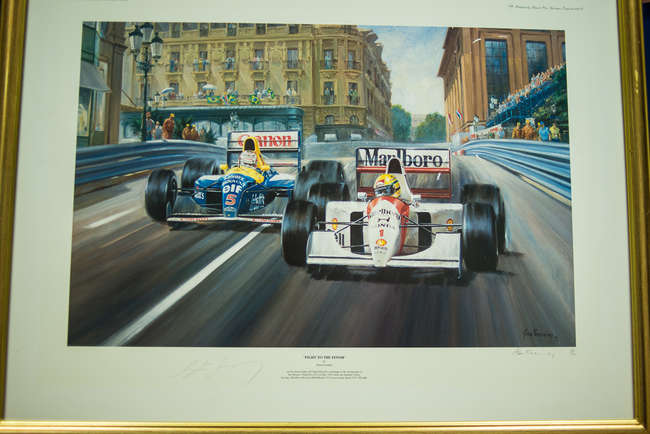 Three framed Alan Fearnley Prints-Sold